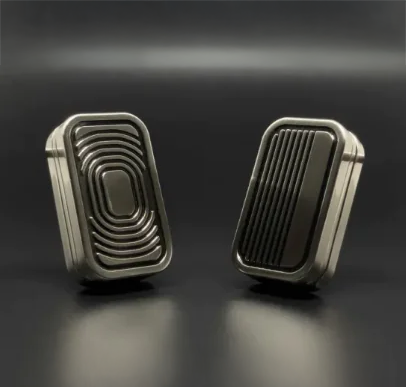 Three-Layer Magnetic Metal Push Card